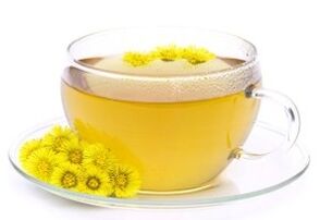 Wywar z Coltsfoot w leczeniu osteochondrozy szyjki macicy